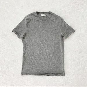 Everlane Heathered Grey Crew Neck Tee